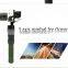 handheld 3 axis brushless gimbal of action camera accessories smartphone go pro4