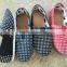 Stripe personality shoes casual cloth shoes from 24 to 46 sizes