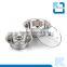 2 pieces of stainless steel soup plate & soup pot