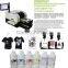 digital flatbed t-shirt printer for textile ink
