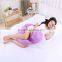 Purple Fiber Pillow Cotton Baby Nursing Pillow Feeding Pillow