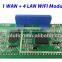 1 WAN + 4 LAN WIFI Module Extend Wireless Fidelity Function in Any Telecommunication Products