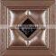 Leather 3d wall panel/High quality decorative wall covering panels