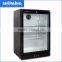 Hotel mini single door bar bottle cooler,130L top display bar table cooler