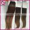 100% human ombre hair braiding hair peruvian colored #2 #8 two tone hair weave