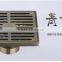 LABRAZE LE8501Q bathroom/kitchen brass floor drains