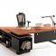L shape ceo desk/MFC office desk /executive desk with side table