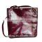2016 new design custom grain pu tote handbag Style for women