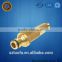 CNC precision aluminum brass threaded lighting pipe