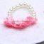 Hot Kids Baby Girls Jewelry Imitation Pearl Beads Cute Flower Necklace Bracelet Lovely Children Set Gift