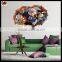 3D Home Decor Wall Sticker For Zootopia Wall Decorate Sticker Hot Sell