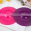 2016 Silicone Bowl Lids Reusable Suction Seal Covers Food Safe Microwave Splatter Screen Pan Bowl Cover Silicone Pot Lid Covers