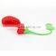 Strawberry Shaped Silicone Tea Leaf Strainer Ball Stick Loose Herbal Spice Infuser Filter Tool