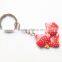 Cute Bikini Shaped 2d OEM Rubber Soft PVC Promotional Keychain/ keyring