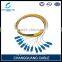 Low insertion loss single/multi mode rj 45 110 patch cord