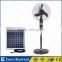 Carro Electrical 16inch 12v 15w solar outdoor portable fan DC-12V16K