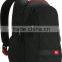 High Quality Fashion Black Canvas Backpack