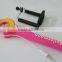 wholesale Latest style Mini Fashion cartoon selfie stick , Extendable selfie stick with cable