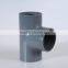 Gray color plastic pipe fitting pvc u-pvc fitting cross tee elbow