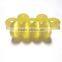 AAA Chinese Yellow Cats Eye Stylist Rondelle Big Hole Beads
