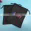 new products black nylon drawstring bags for packaging