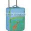 Children's Trolley Rolling Suitcase Wildlife Giraffe--School Trolley Bag