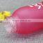 Colored glass bottle with screen print logo for sale