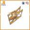 Accommodate 2 Bottle folding wooden wine rack