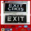 LED emergency exit light illuminated exit signs emergency exit sign board