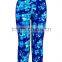 Custom sublimation women yoga fitness capri pants