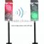 New 300mm Red Green Rechargeable Portable Temperary Remote Roadway Signal Light Sale