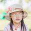 2016 New Fashion Children's Spring Summer Girl Flower Outdoor Travel Prevented Bask Straw Hats
