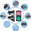 Lane red green led traffic light symbol