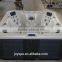 CE Approval acrylic hot tub spa with 7 seaters family happily use whirlpool hot tub