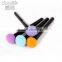 Wholesale Alibaba Best Seller Professional Foundation New Fashion Silicone Round Makeup Sponge Set