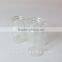 5oz clear glass empty medicine bottle
