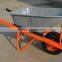 Heavy duty construction concrete wheelbarrow