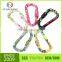 stainless colorful printed Aluminum carabiner hook