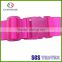 Fashion practical luggage straps with colorful plastic buckle