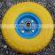 PU Foma Industrial Elastic Wheel With Bearing