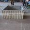 Corrugated raised garden bed