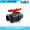 Pvc Ball Valve 1/2", 3/4", 1", 1-1/4", 1-1/2", 2" Irrigation Plastic UPVC Ball Valve