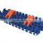 2400C Flush Grid with Hold-Down Edge Radius Plastic Modular Belt