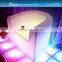 led illuminated nightclub furniture sofa / color changing sofa