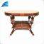 Rattan Wicker Handmade Oval Coffee Table with Glass