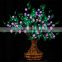 Christmas decoration artificial bonsai cherry led tree light