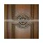 High-end customized engraved wooden doors plaque from LEFFECK