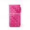 Sheepskin Woven Card Bag Ladies Multi Card Wallet Women Card Bag Clip