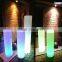 Event decoration illimnated led column pillar for indoor or out door
