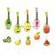 Promotional Gift Children Musical Toy Plastic Fruit Acoustic Guitar Toy for Kids